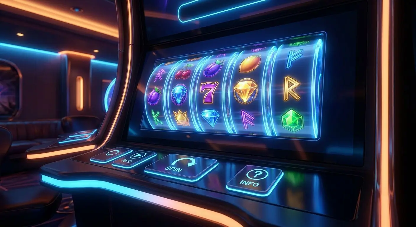 PlayOJO Slots Interface und AtmosphÀre Moderne Slot-OberflÀche mit bunten Walzen und klarer Bedienung